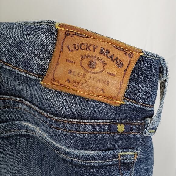 Lucky Brand Blue Jeans Legend Zoe Boot Jeans Size 4 / 27 ~ Casual Streetwear - Picture 5 of 14